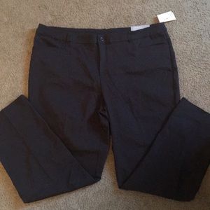 Dark brown dress pants